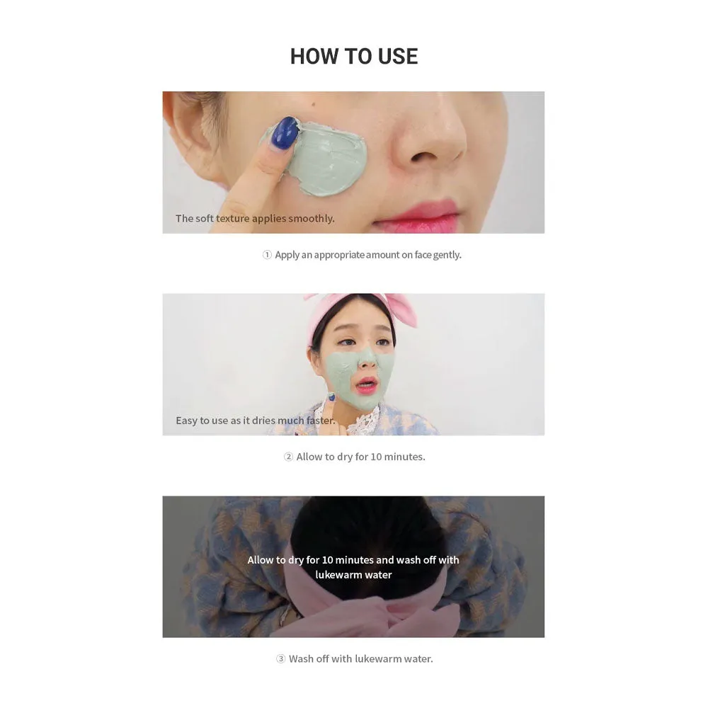 Jeju Matcha Clay Pack