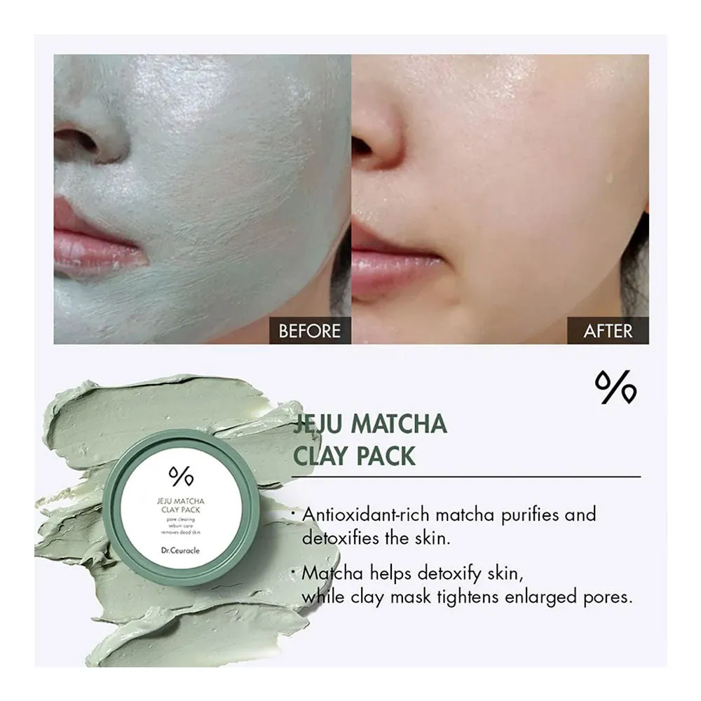 Jeju Matcha Clay Pack