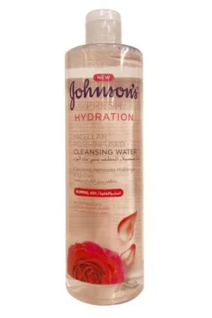 Johnson's Fresh Hydration Micellar Rose-Infused Cleansing Water