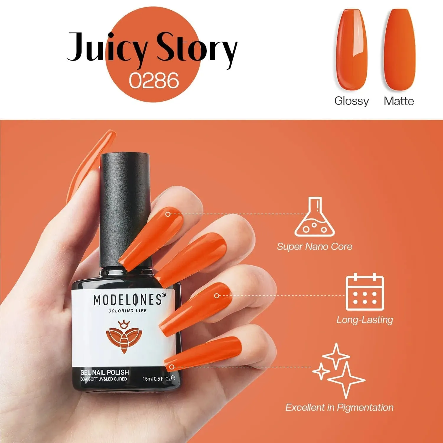 Juicy Story - Modelones Gel Nail Polish Inspire Gel 15ml