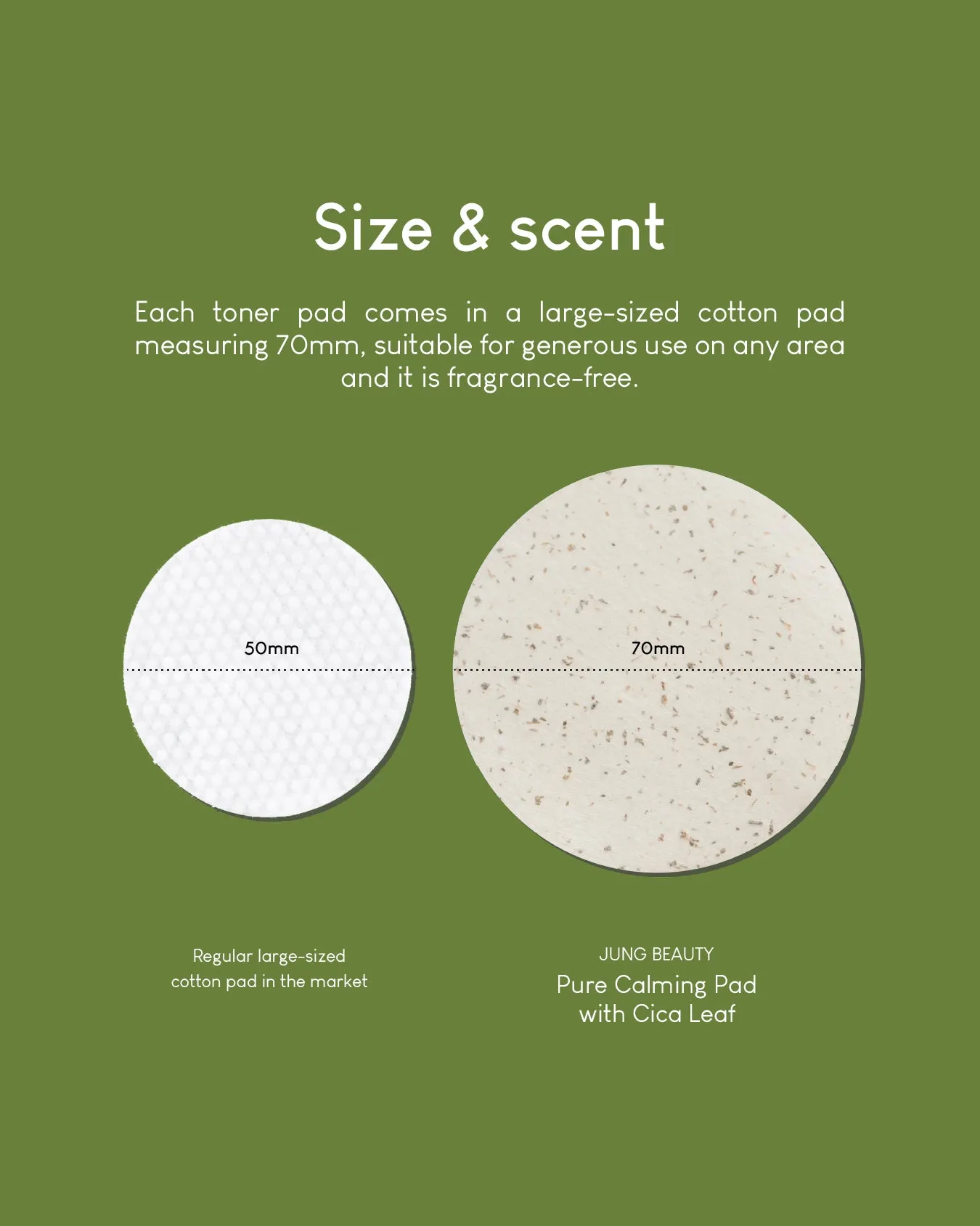 Jung Beauty Pure Calming Pad with Cica Leaf