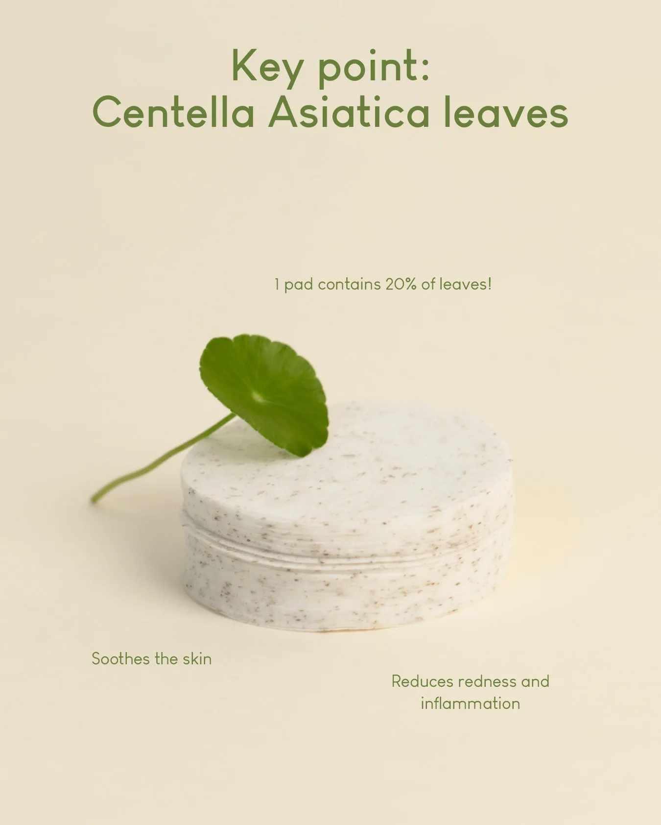 Jung Beauty Pure Calming Pad with Cica Leaf