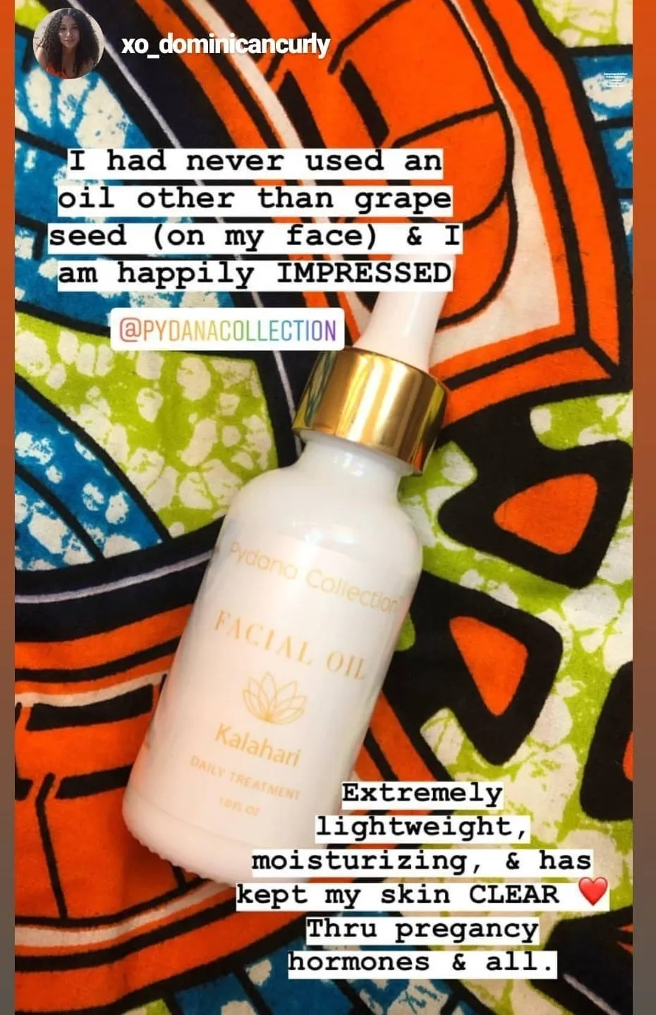 Kalahari Facial Oil | Lightweight, Nourishing Oil for Face | For All Skin Type