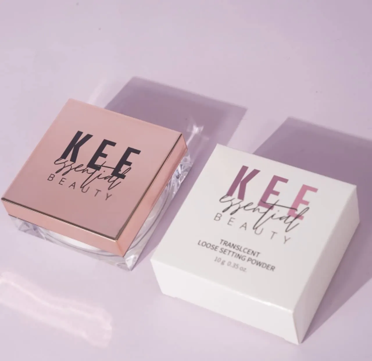 KEE Essential Beauty Translucent Setting Powder-Banana (essence)