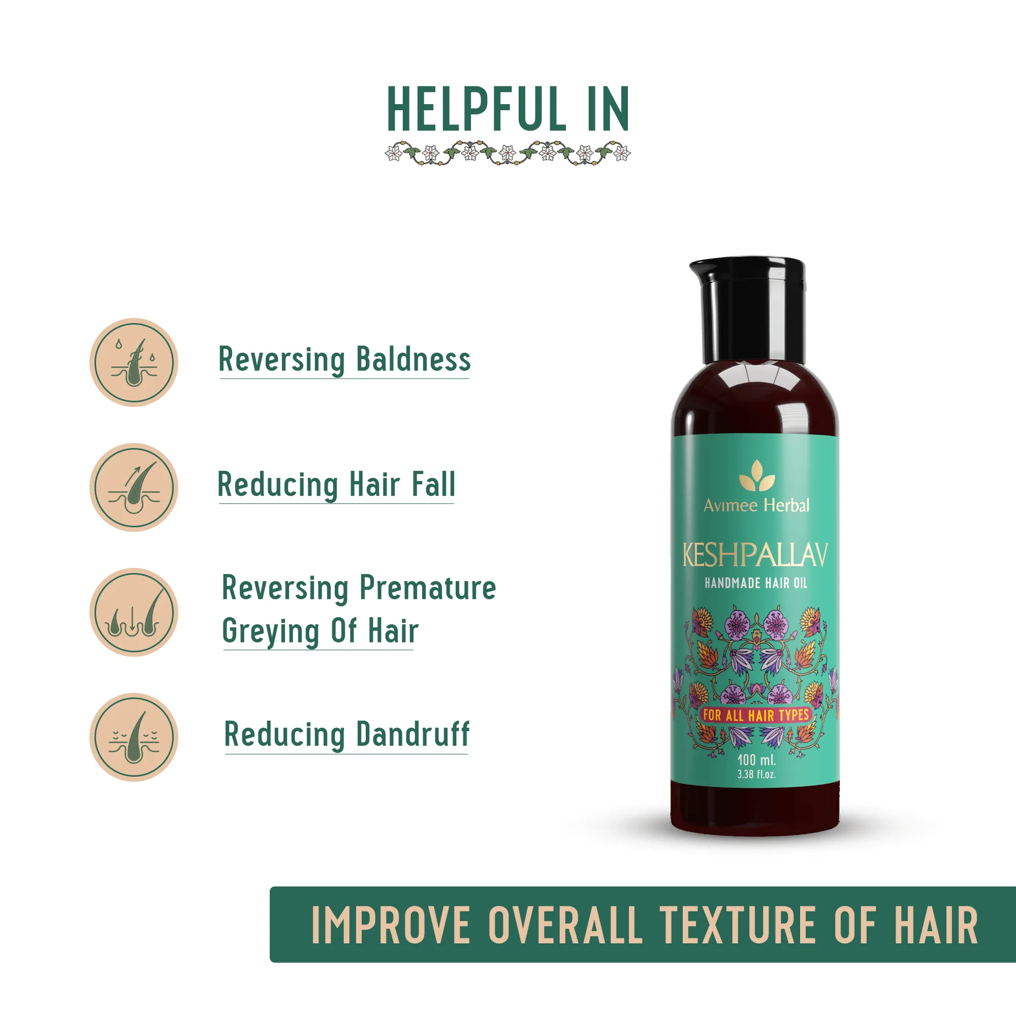 Keshpallav Hair Oil and Scalptone