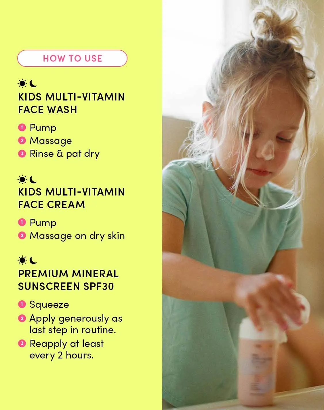 Kids Daily 1-2-3 Routine Gift Set