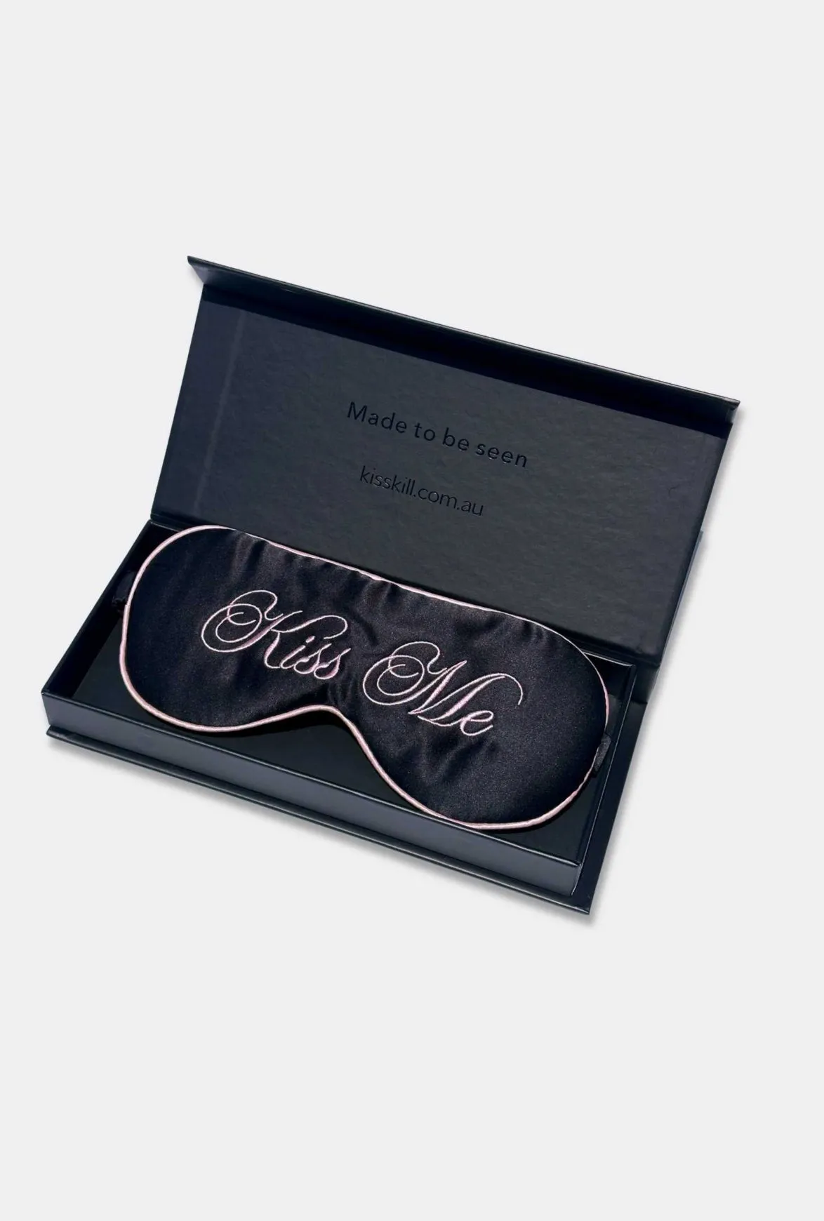 Kiss Me Silk Eye Mask