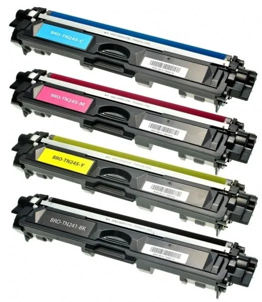 Kompatibler BROTHER Toner- TN241  TN245 4er Pack
