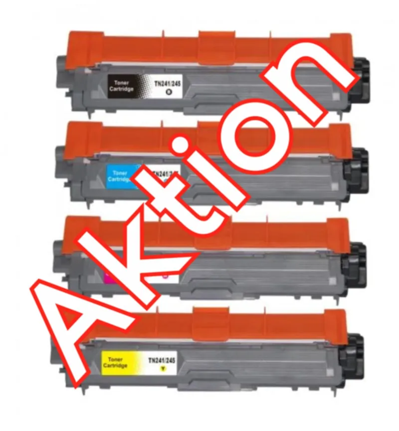Kompatibler BROTHER Toner- TN241  TN245 4er Pack