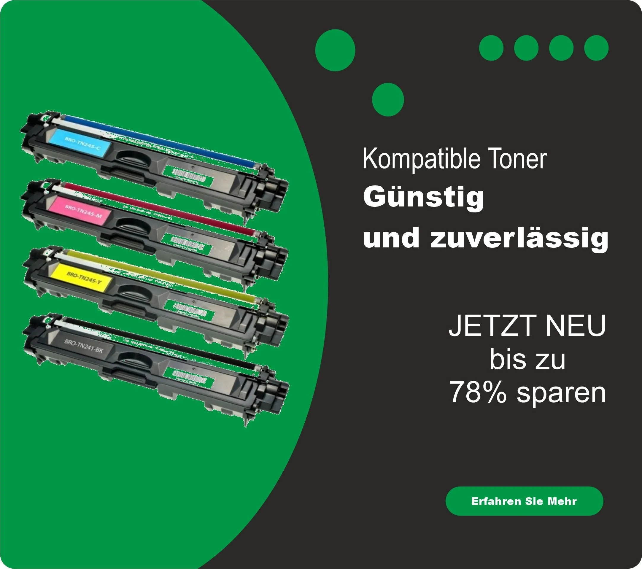 Kompatibler BROTHER Toner- TN241 - TN245