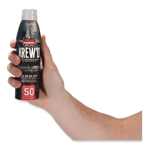 Krewd 6353 Spf 50 Sunscreen Spray, 5.5 Oz Can, Ships In 1-3 Business Days