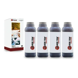 Kyocera TK17 TK-17 FS1000 FS-1000 4 Pack Toner Refill