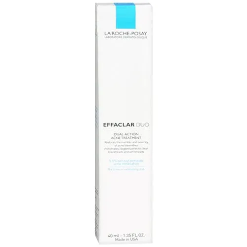 La Roche-Posay Effaclar Dual Action Acne Treatment - 1.35 Oz