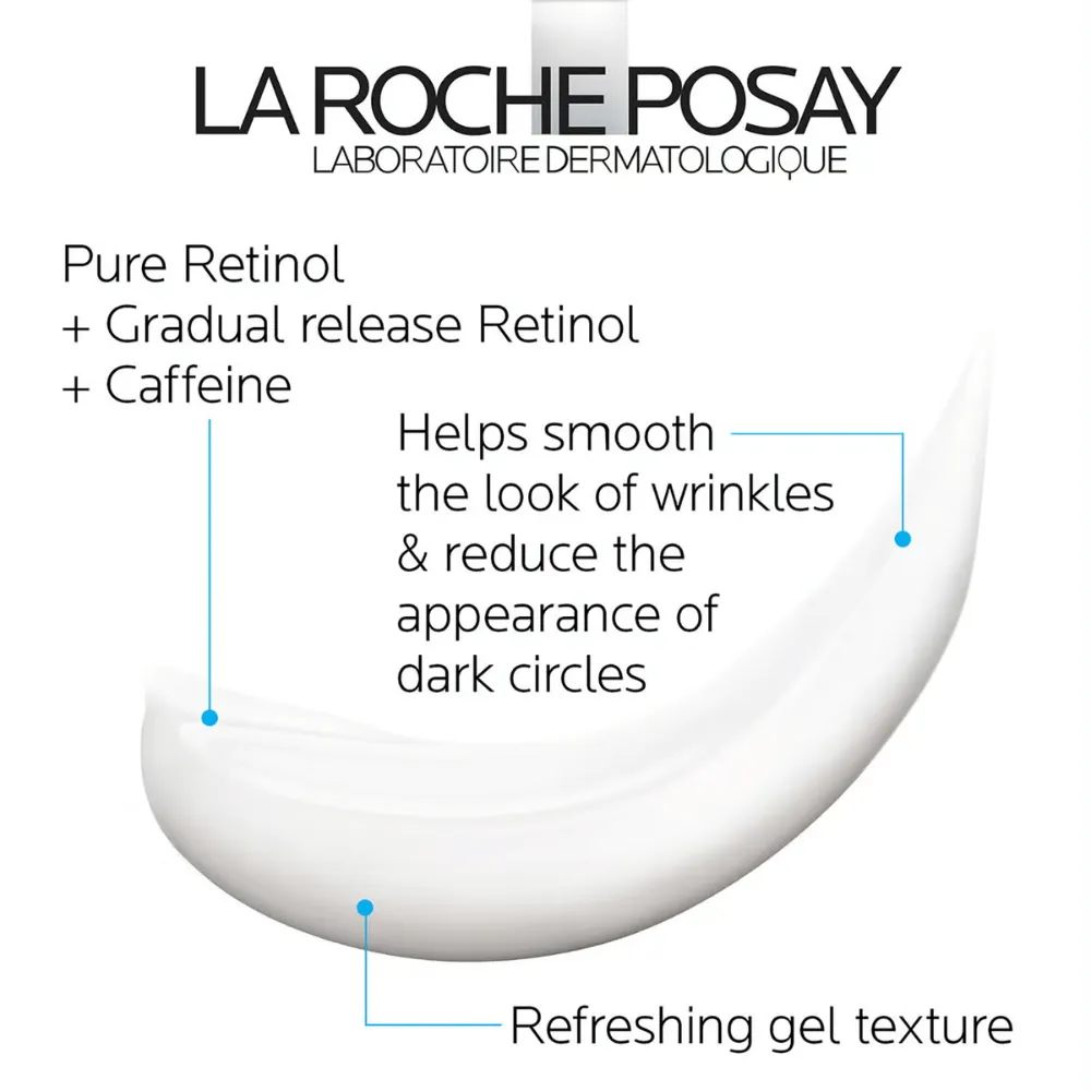 La Roche Posay Redermic Retinol Eye Cream For Sensitive Skin 15ml