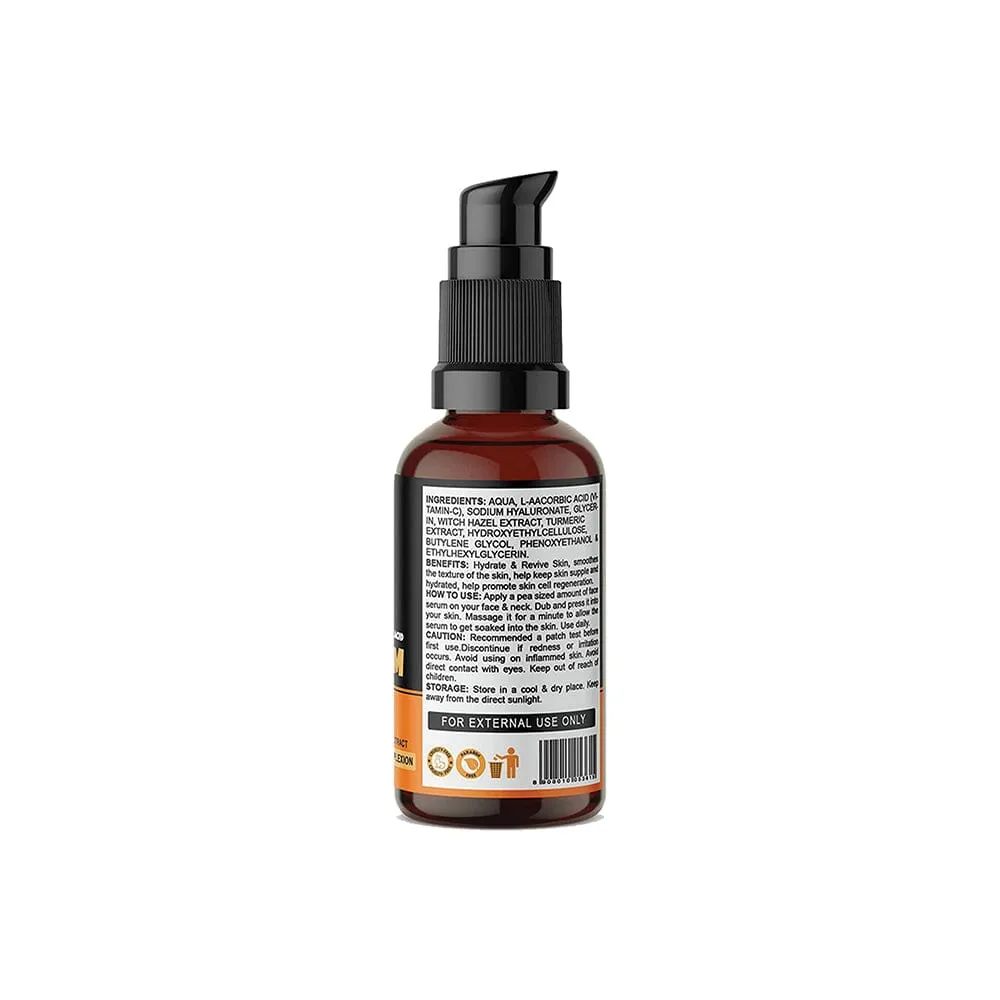 La'Decus India Vitamin C Face Serum 20% With Hyaluronic Acid 30ml