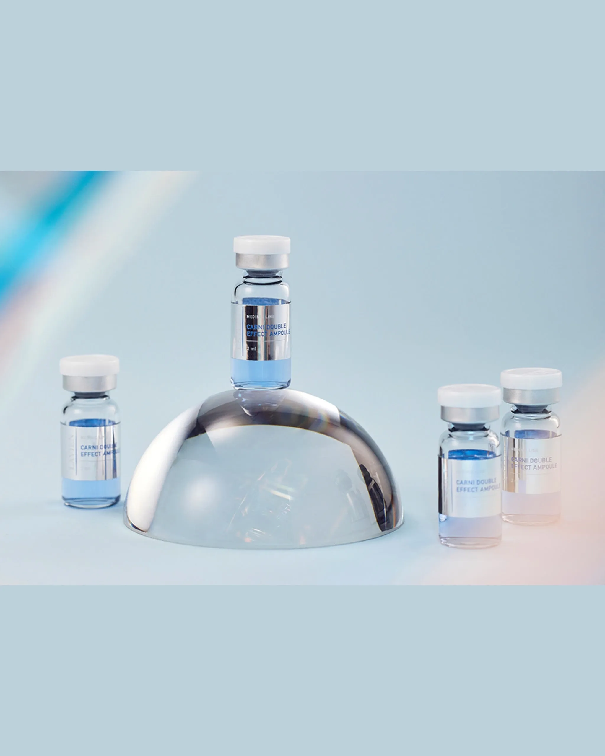 Lavien Carni Double Effect Ampoule (Blue) / 4000 Micro Shot Skin Roller