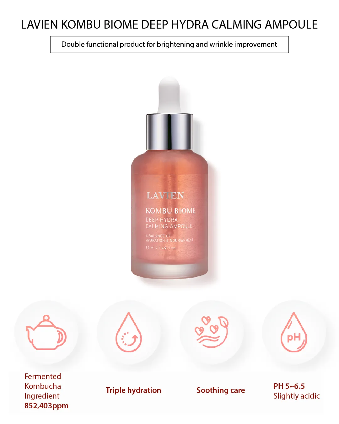 Lavien Kombu Biome Deep Hydra Calming Ampoule