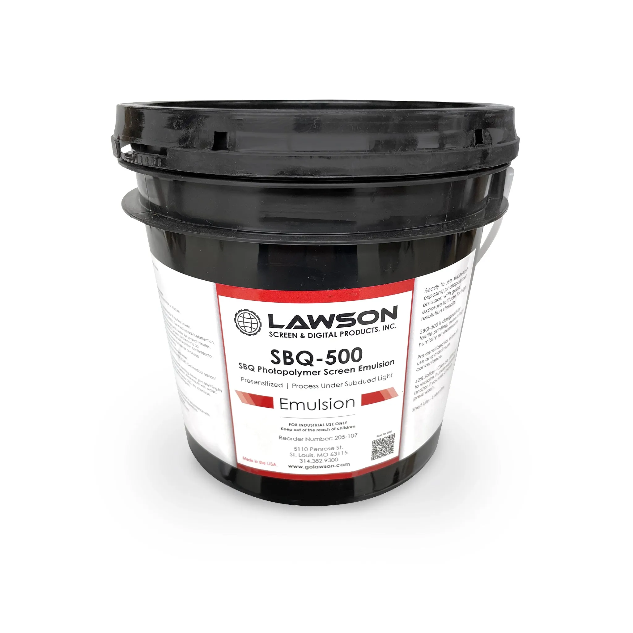 Lawson SBQ-500 Emulsion (red)