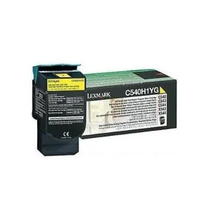 Lexmark C540 toner yellow - Genuine Lexmark C540H1YG Original Toner cartridge