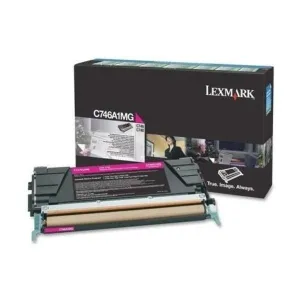 Lexmark C746 toner magenta - Genuine Lexmark C746A1MG Original Toner cartridge
