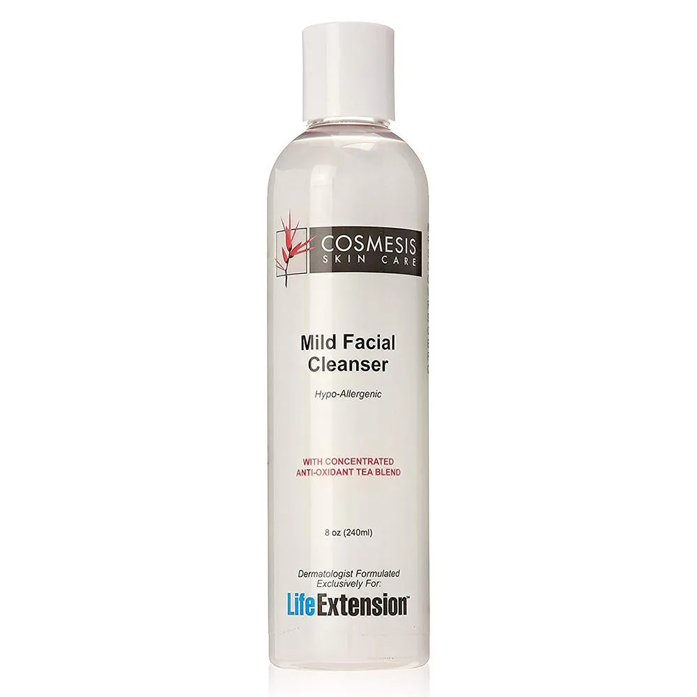 Life Extension Mild Facial Cleanser 8Oz