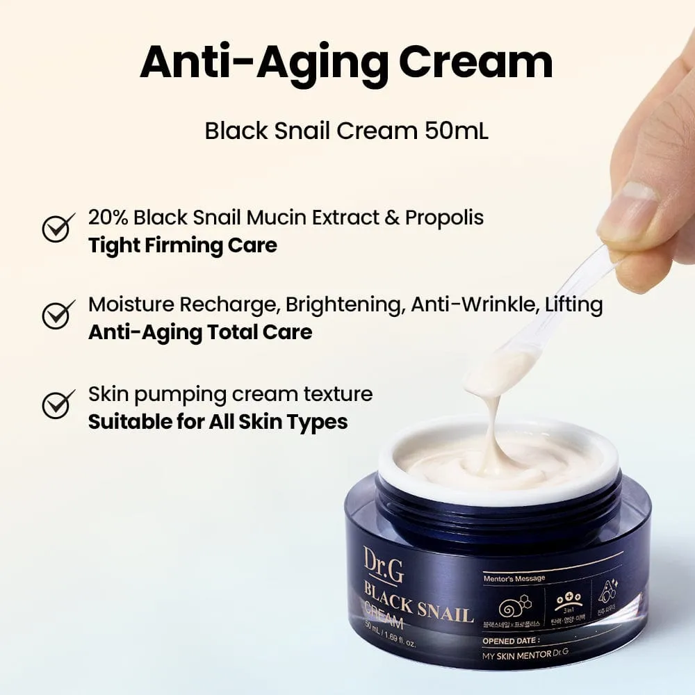 [LIMITED] DR.G BLACK SNAIL PRESTIGE SKINCARE GIFT SET