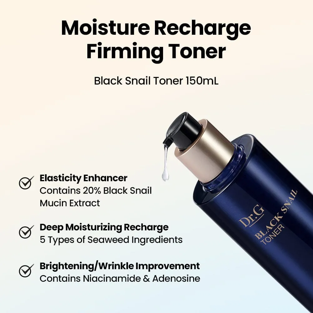 [LIMITED] DR.G BLACK SNAIL PRESTIGE SKINCARE GIFT SET
