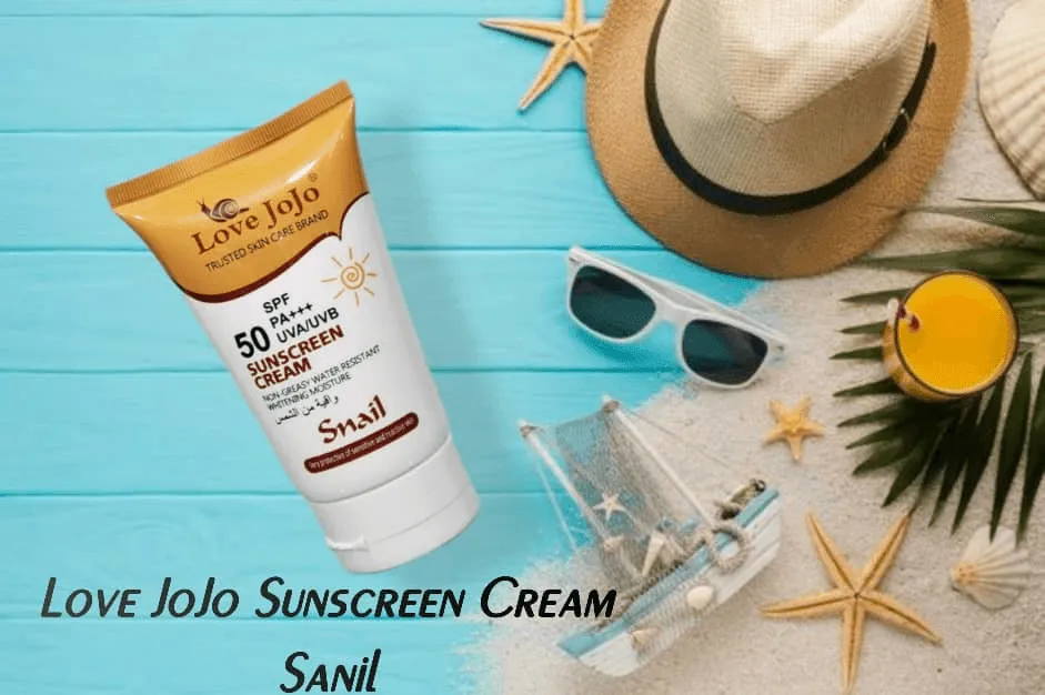 Love JoJo Snail Sunscreen Cream SPF 50