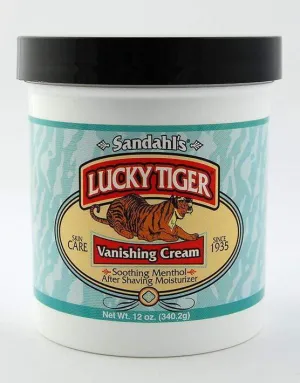 Lucky Tiger Menthol Mint Vanishing Cream 12oz