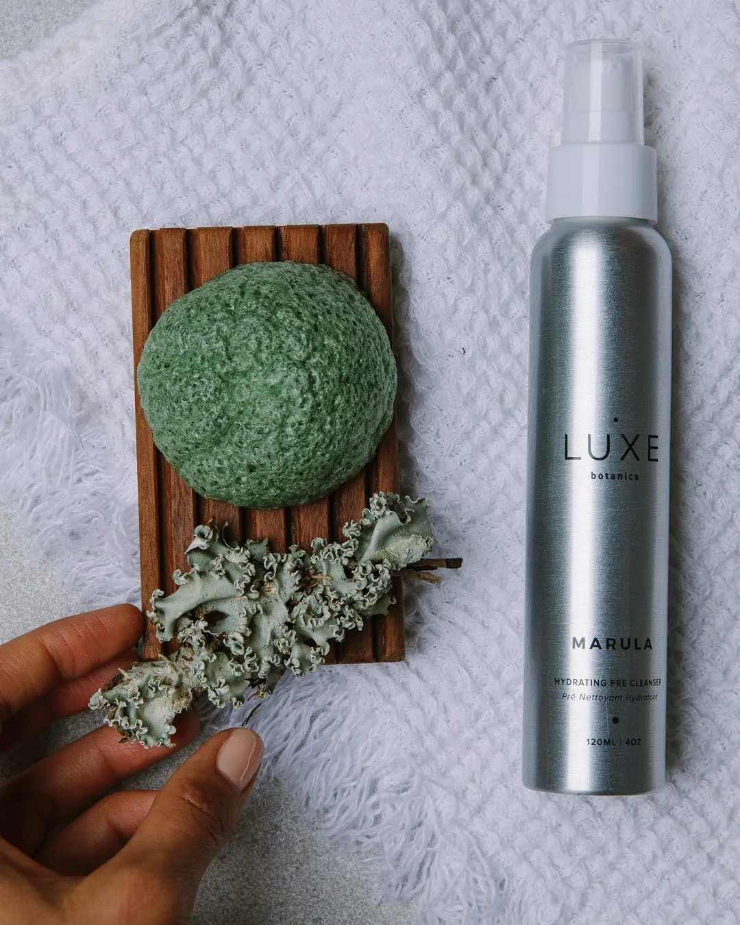 Luxe Botanics Marula Hydrating Pre Cleanser Make Up Remover - For Hydrated, Firm, Uplifted and Radiant Skin - Marula and Jojoba Oil (4oz)