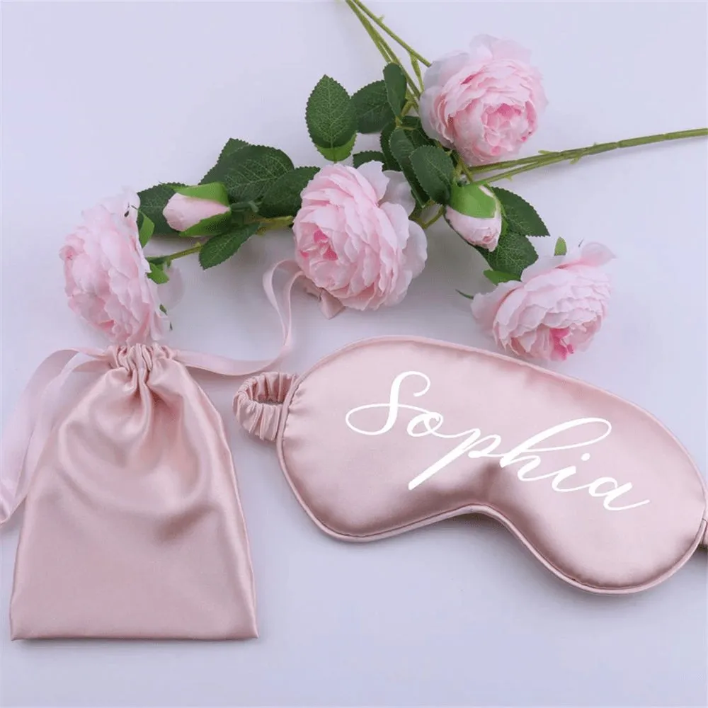 Magenta Silk Sleep Mask & Face Mask Luxe Gift Set