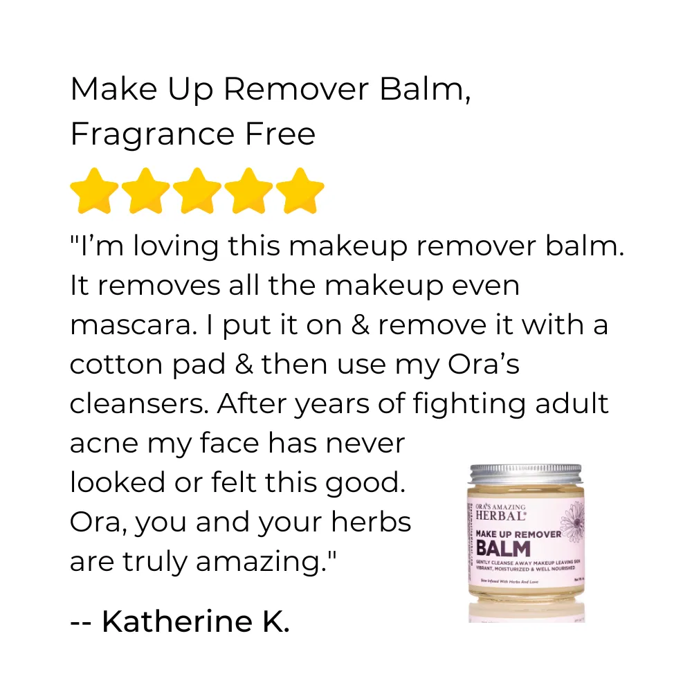 Make Up Remover Balm, Fragrance Free