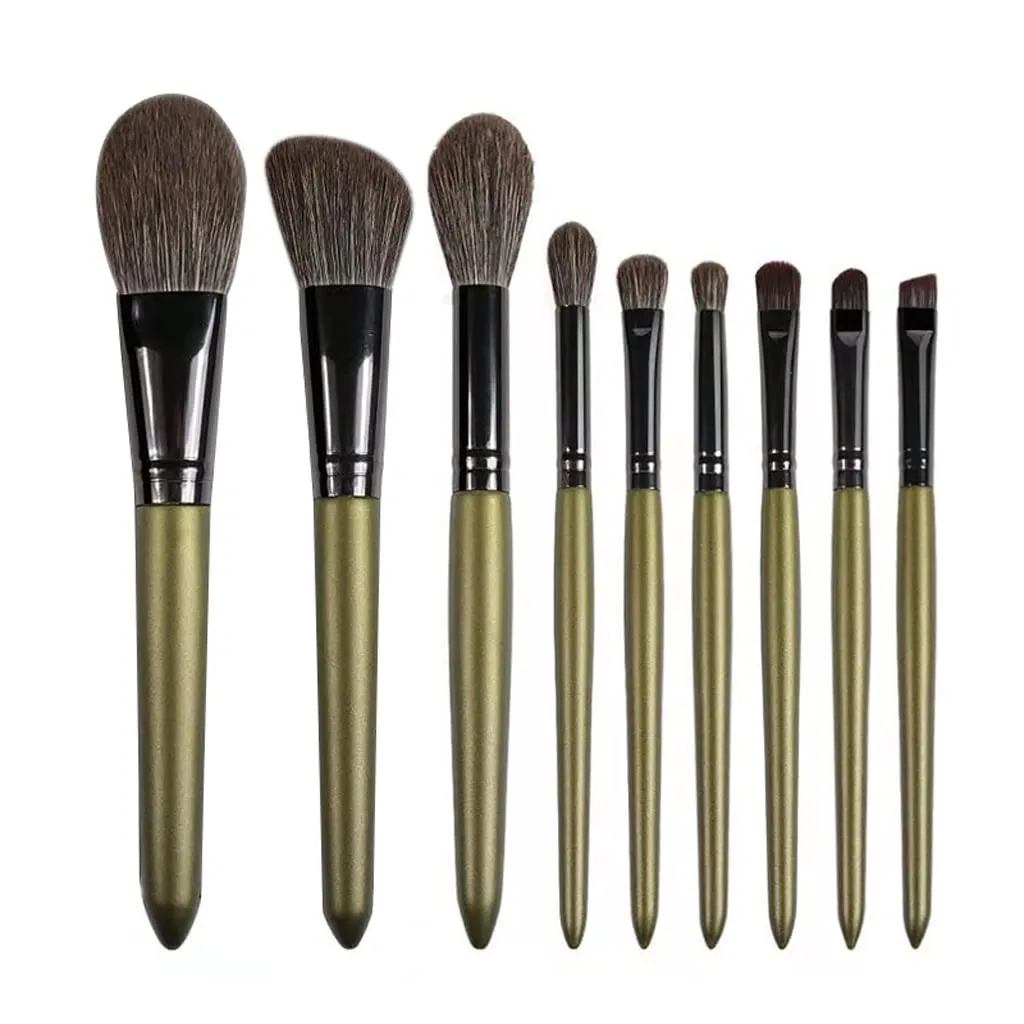 Makeup Brush Set Full Set Loose Powder Eyeshadow Brush Soft Hair Beauty Tools Loose Powder Brush(E)