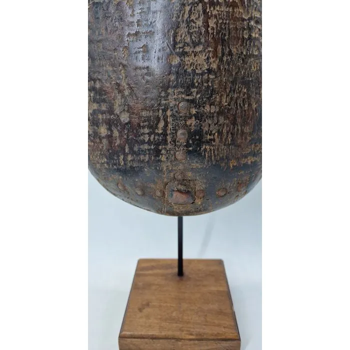 Makonde Ndimu Female Belly Mask, Tanzania