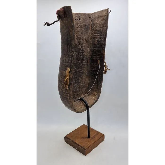 Makonde Ndimu Female Belly Mask, Tanzania