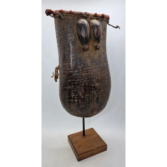 Makonde Ndimu Female Belly Mask, Tanzania