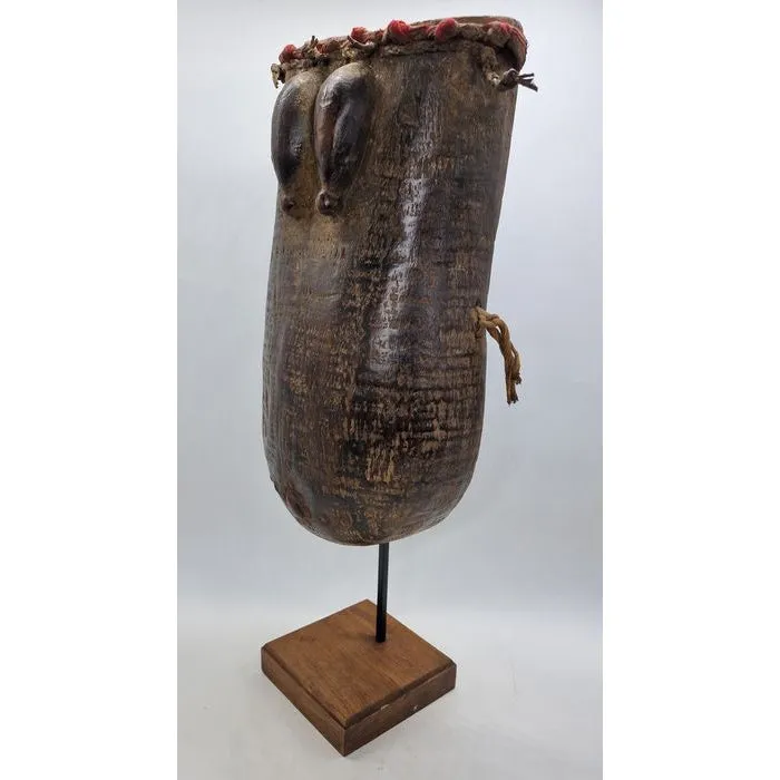 Makonde Ndimu Female Belly Mask, Tanzania