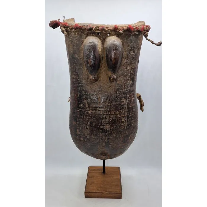 Makonde Ndimu Female Belly Mask, Tanzania
