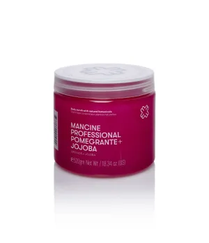 Mancine Professional Salt Body Scrub / Pomegranate   Jojoba 520g