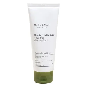 [MARY & MAY] Houttuynia Cordata   Tea Tree Cleansing Foam 150ml