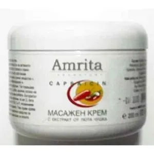 MASSAGE CREAM with hot pepper extract 200ml.
