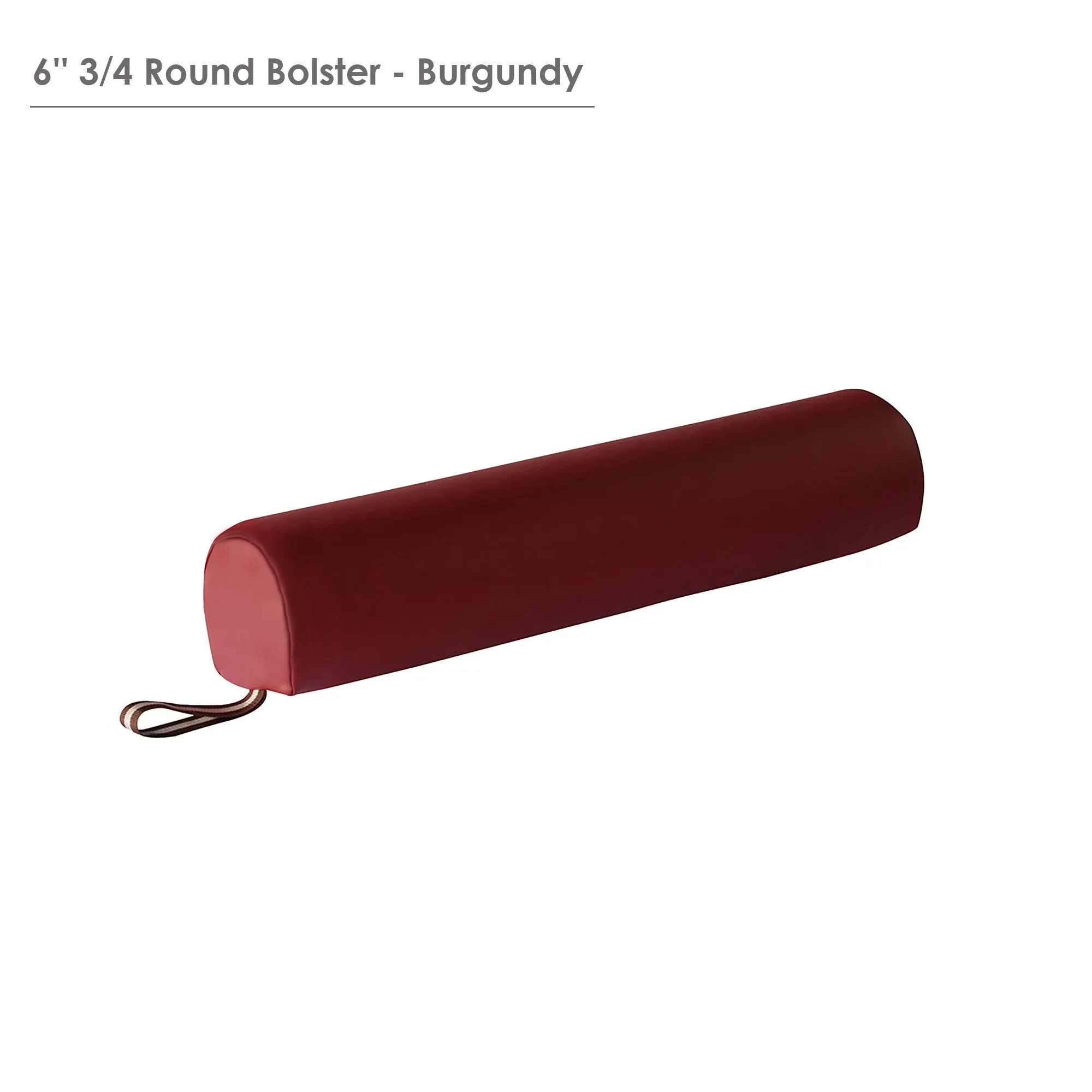 Master Massage 6" 3/4 Round Bolster for Massage Table, Purple