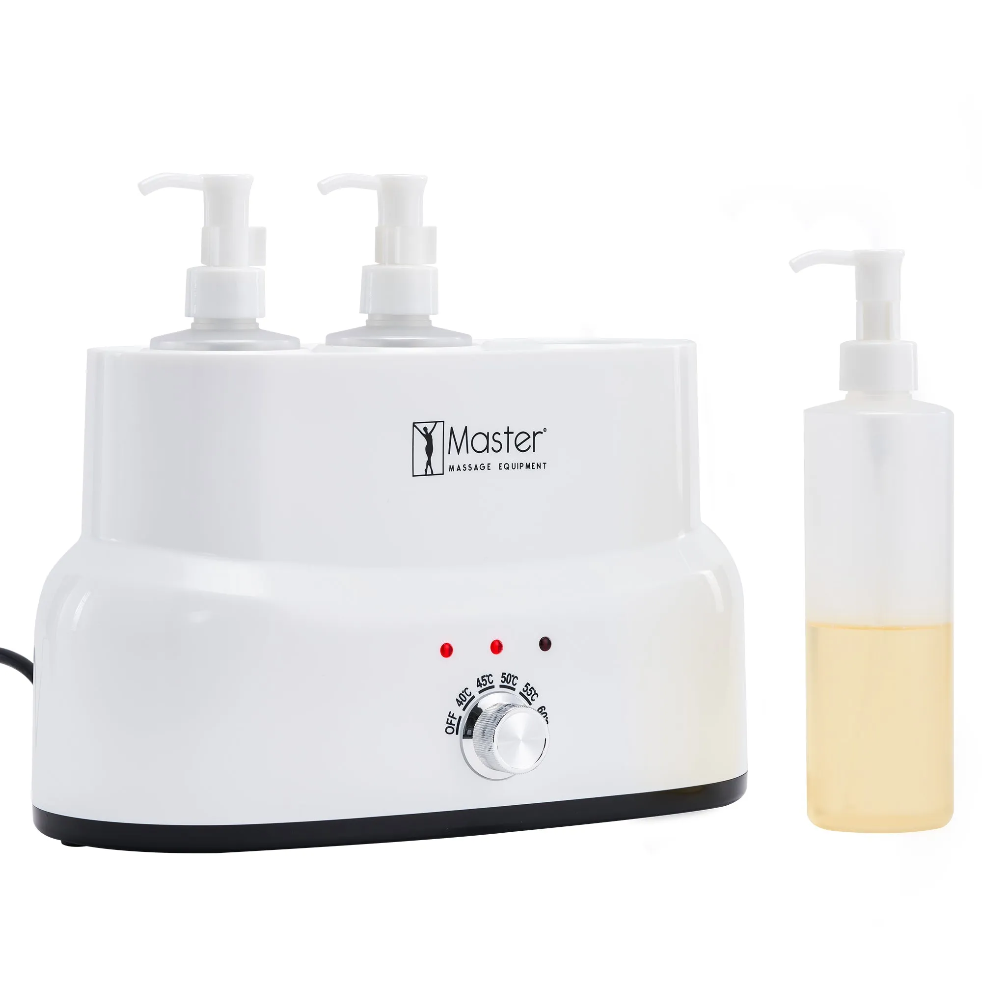 Master Massage Three Bottle Massage Oil Warmer-Professional Massage Lotion Heater with Empty Bottles- Massage Cream Heating Device- Massage Oil Bottle Warming Heater Heating Furnace