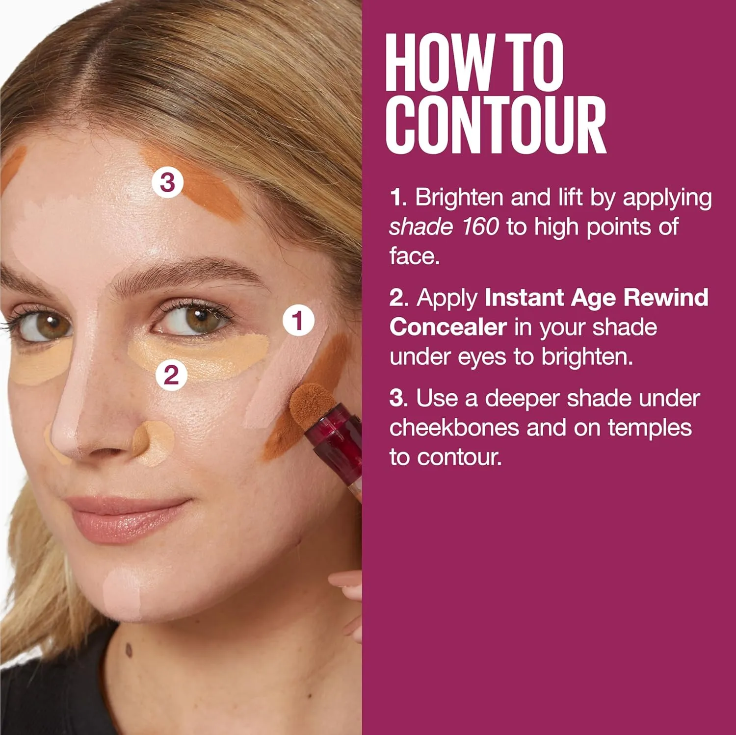 Maybelline Instant Age Rewind Eraser Dark Circles Treatment Multi-Use Concealer, 115, 1 Count (Packaging May Vary)