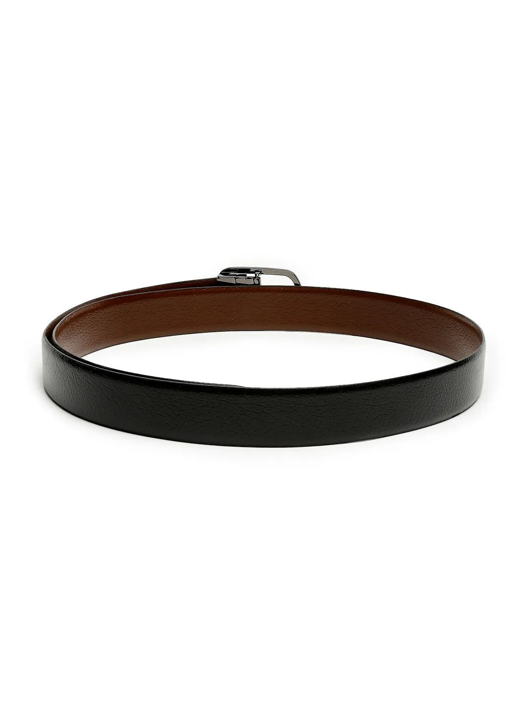 Men Black & Brown Genuine Leather Accessory