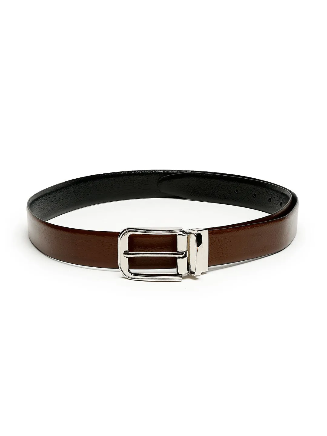Men Black & Green Genuine Leather Accessory Gift Set