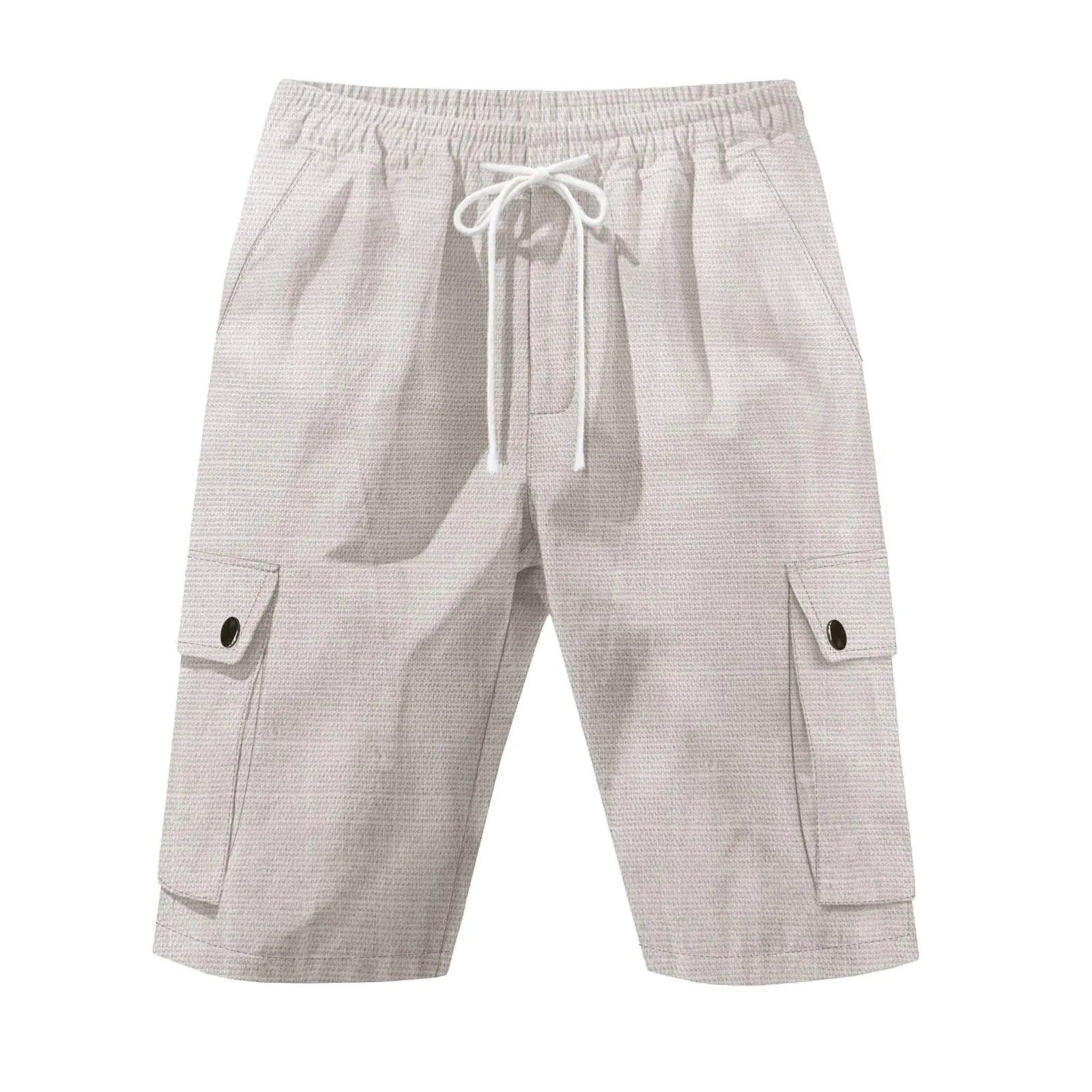 Men’s Bamboo Linen Drawstring Shorts
