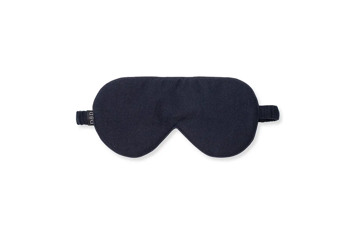 Men’s Eye Mask Brushed Cotton Navy