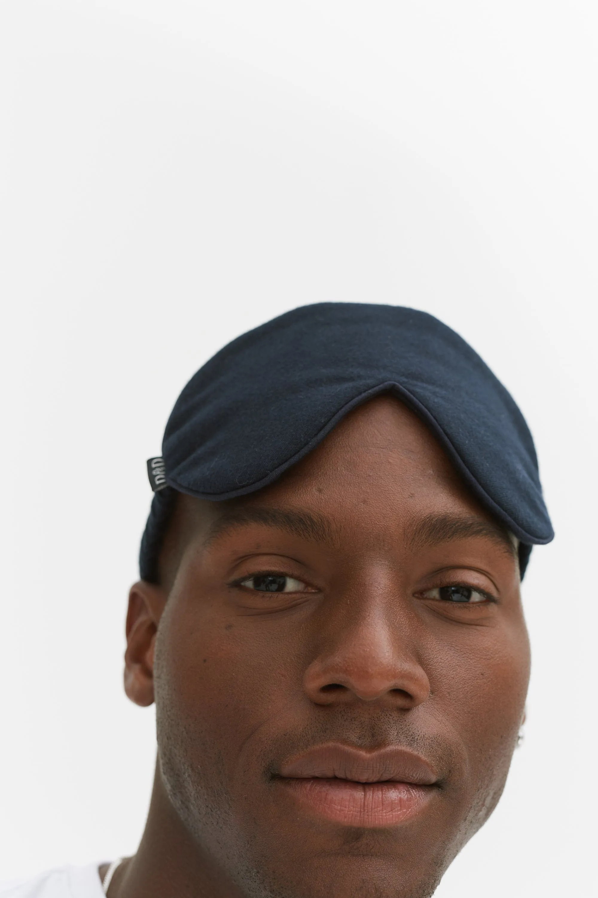 Men’s Eye Mask Brushed Cotton Navy