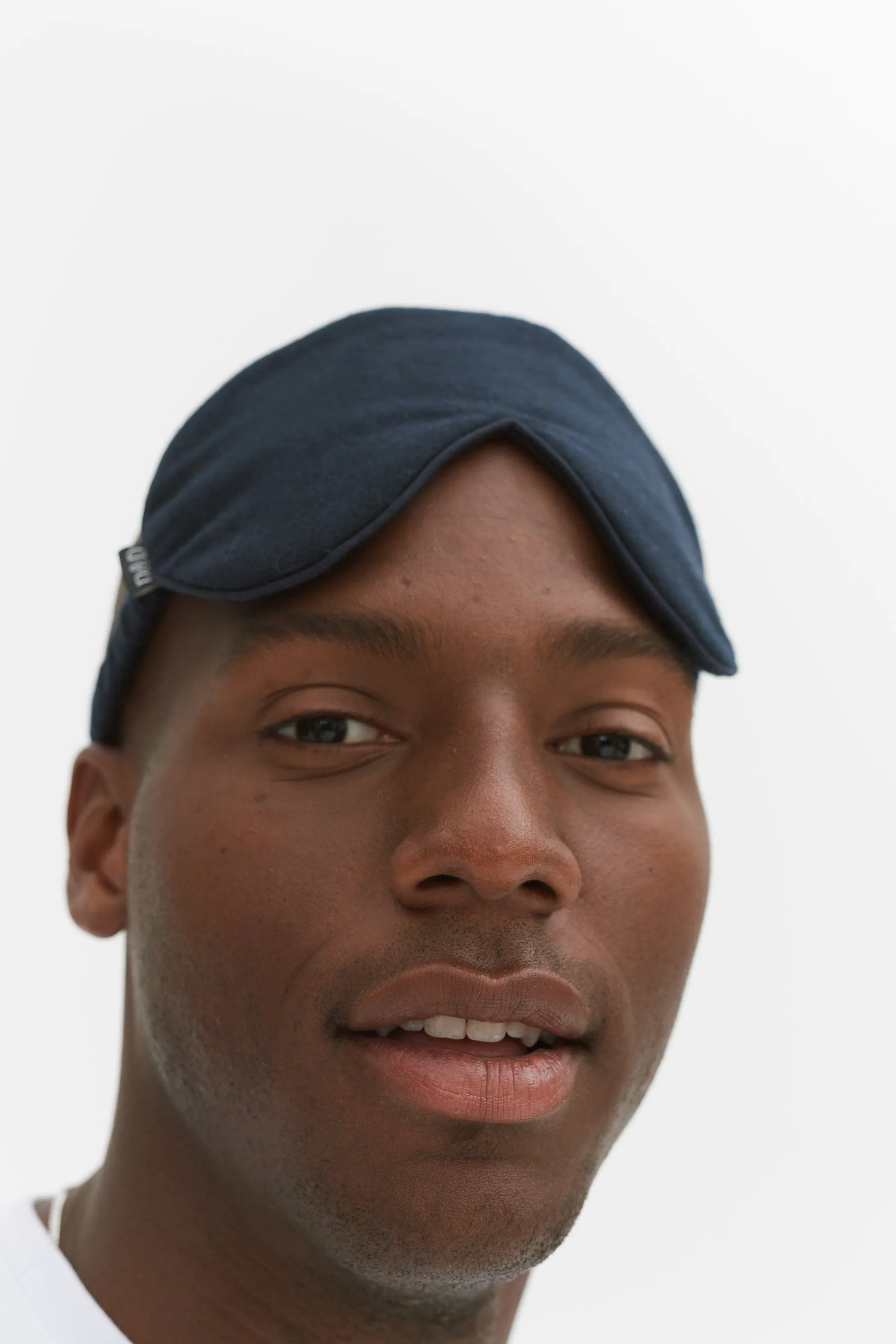 Men’s Eye Mask Brushed Cotton Navy